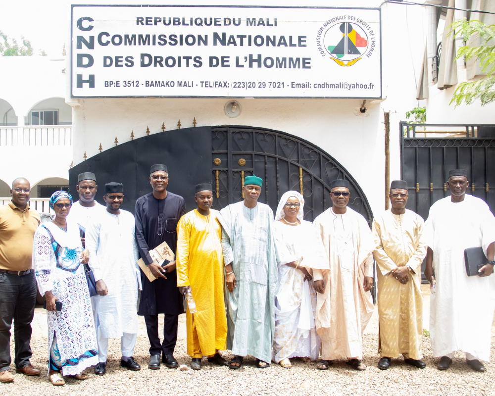 Visite du Président de la CNDH au Mali